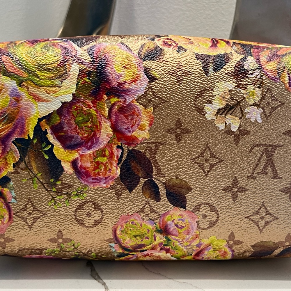 BRAND NEW GARDEN SPEEDY 25 Louis Vuitton flower monogram 🥳 RARE 🤩 AUTHENTIC - Picture 3 of 10